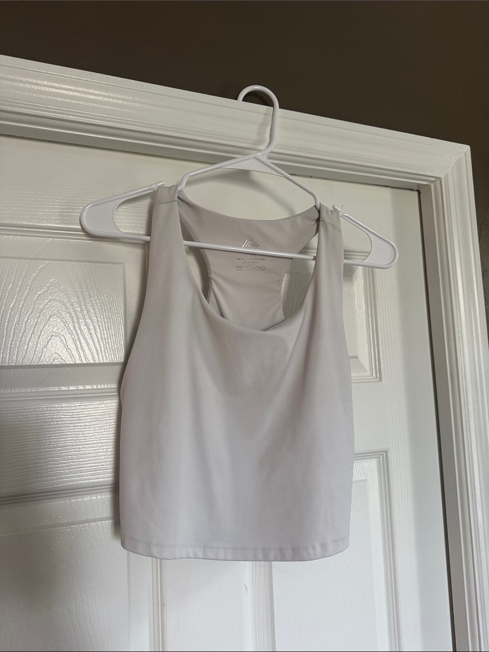 Reebok Light Gray Racerback Tank